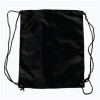 Black Nylon Drawstring Backsacks